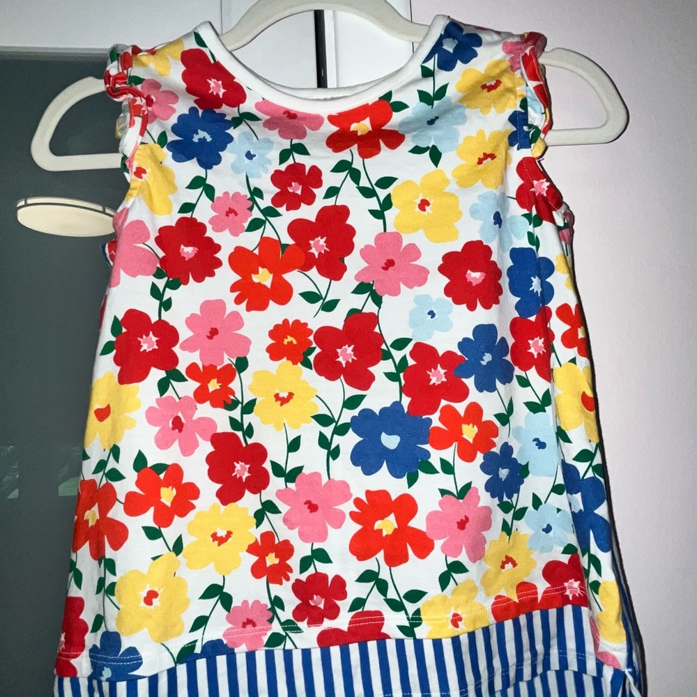 Hanna Andersson Floral Top Like New